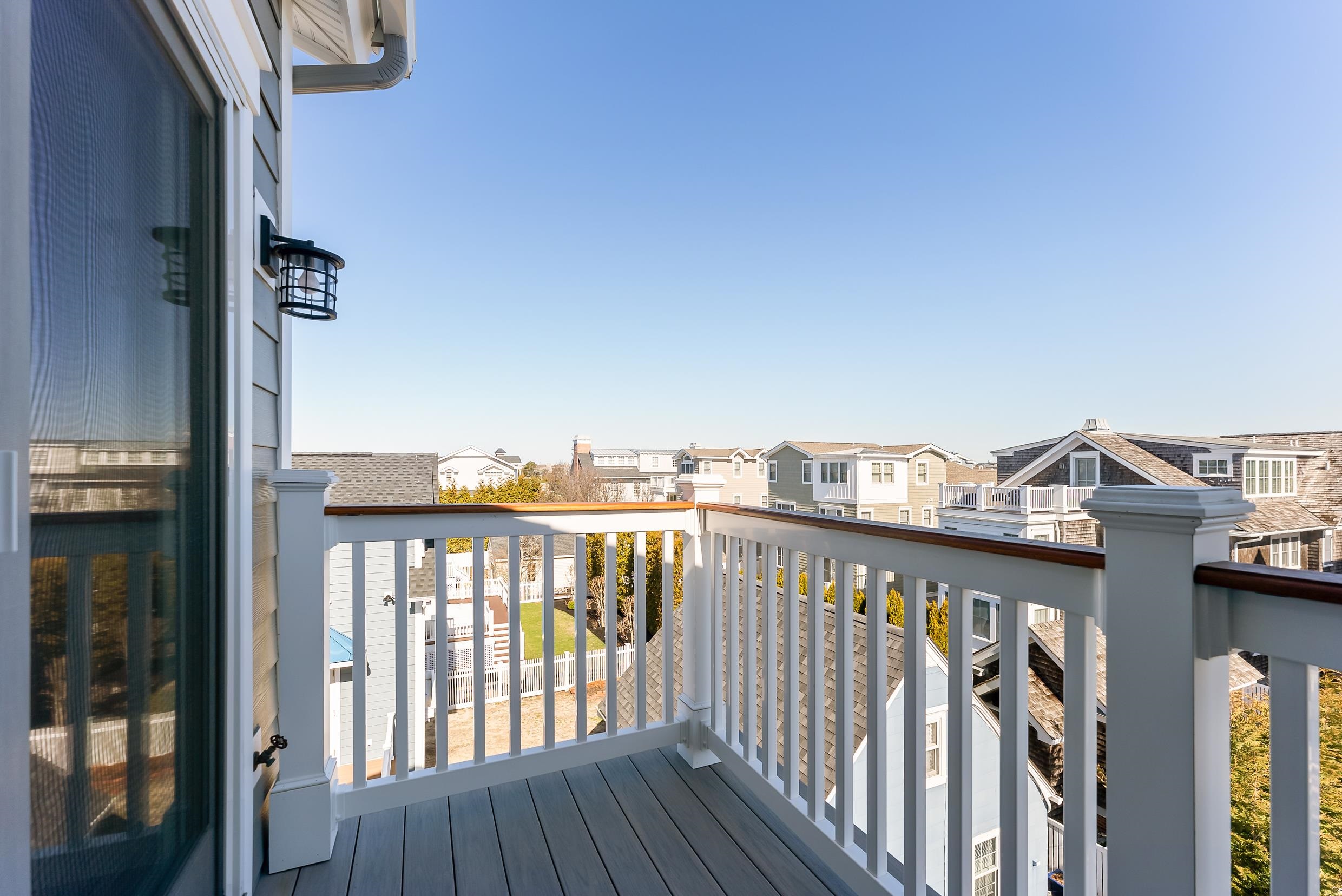 149 10th Street Avalon, NJ 08202 - Photo 43 of 49 a view of a balcony with wooden floor