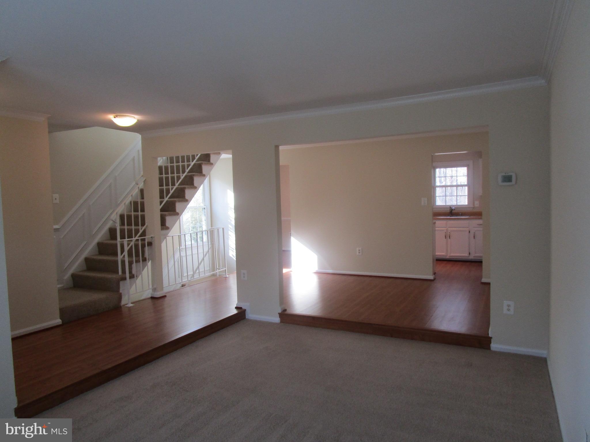 7932 Forest Path Way Springfield, VA 22153 - Photo 9 of 30 Staircase to 3rd Floor and 3 Bedrooms