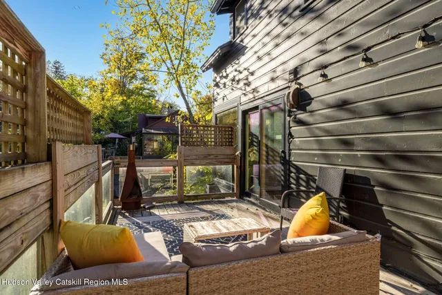 a view of a lake with a building in the background