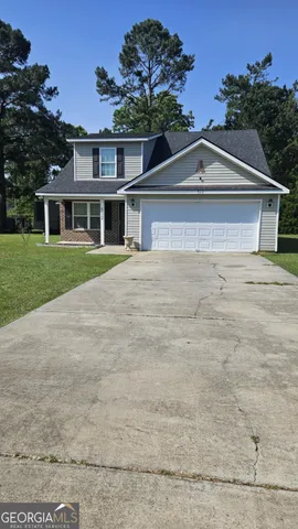 front view of house with a yard