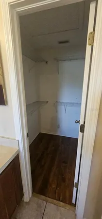 a view of walk in closet
