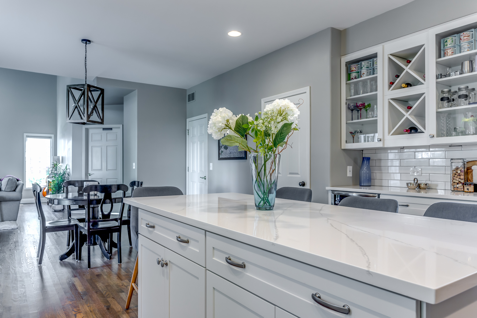 3819 Grassmere Road Naperville, IL 60564 - Photo 9 of 38 a kitchen with a table and chairs in it