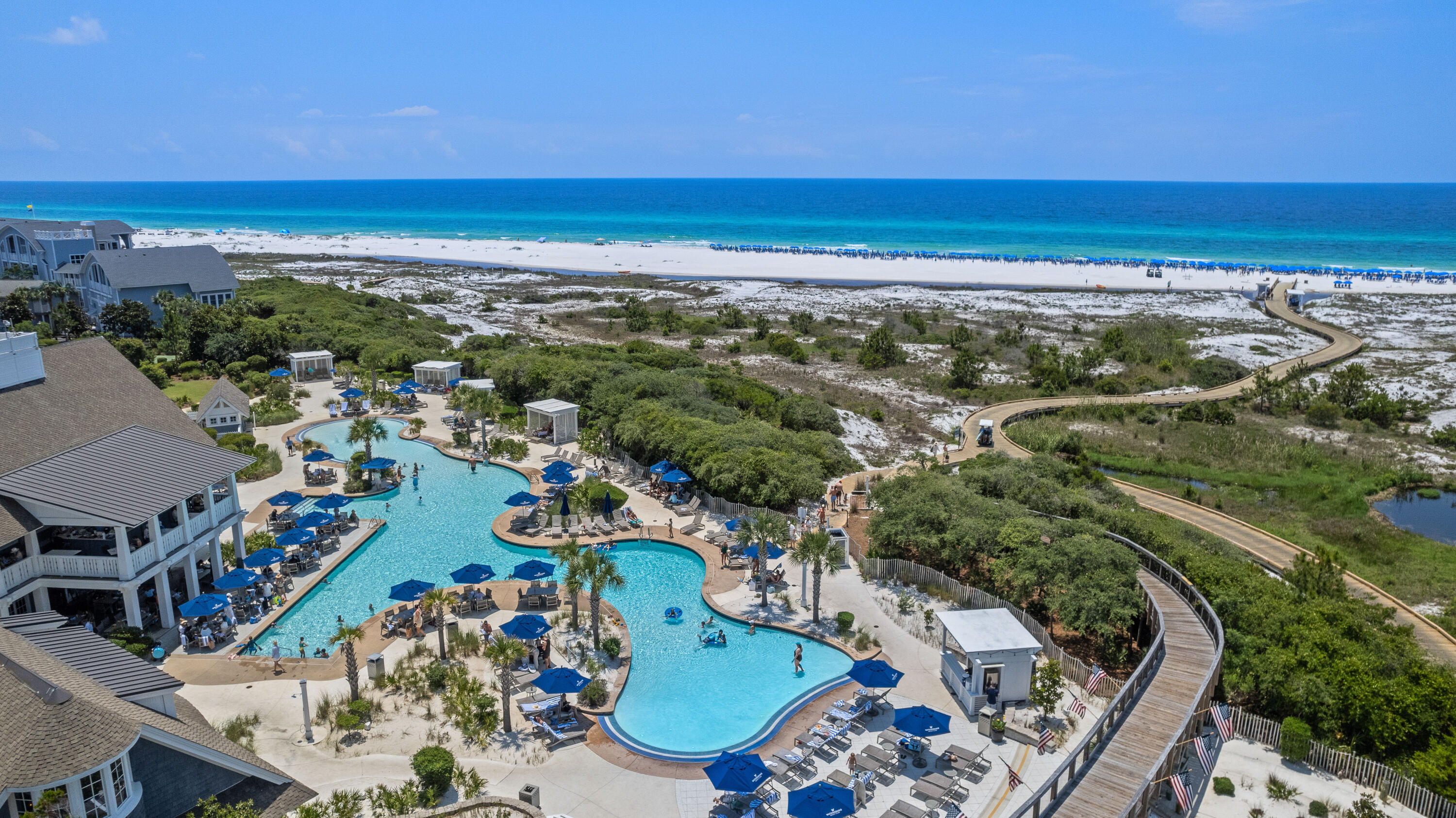 337 Bridge Lane, Unit 422B Inlet Beach, FL 32461 - Photo 54 of 55 a view of city and ocean