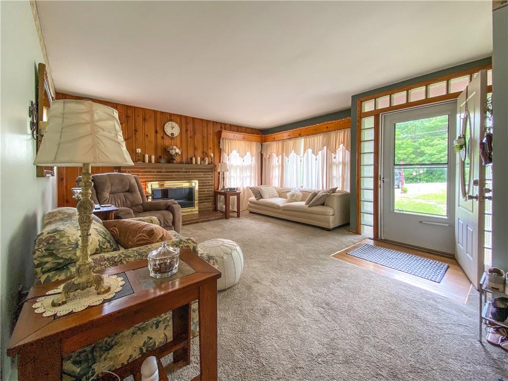 145 Stuber Road New Brighton, PA 15066 - Photo 12 of 27 a living room with furniture and a flat screen tv