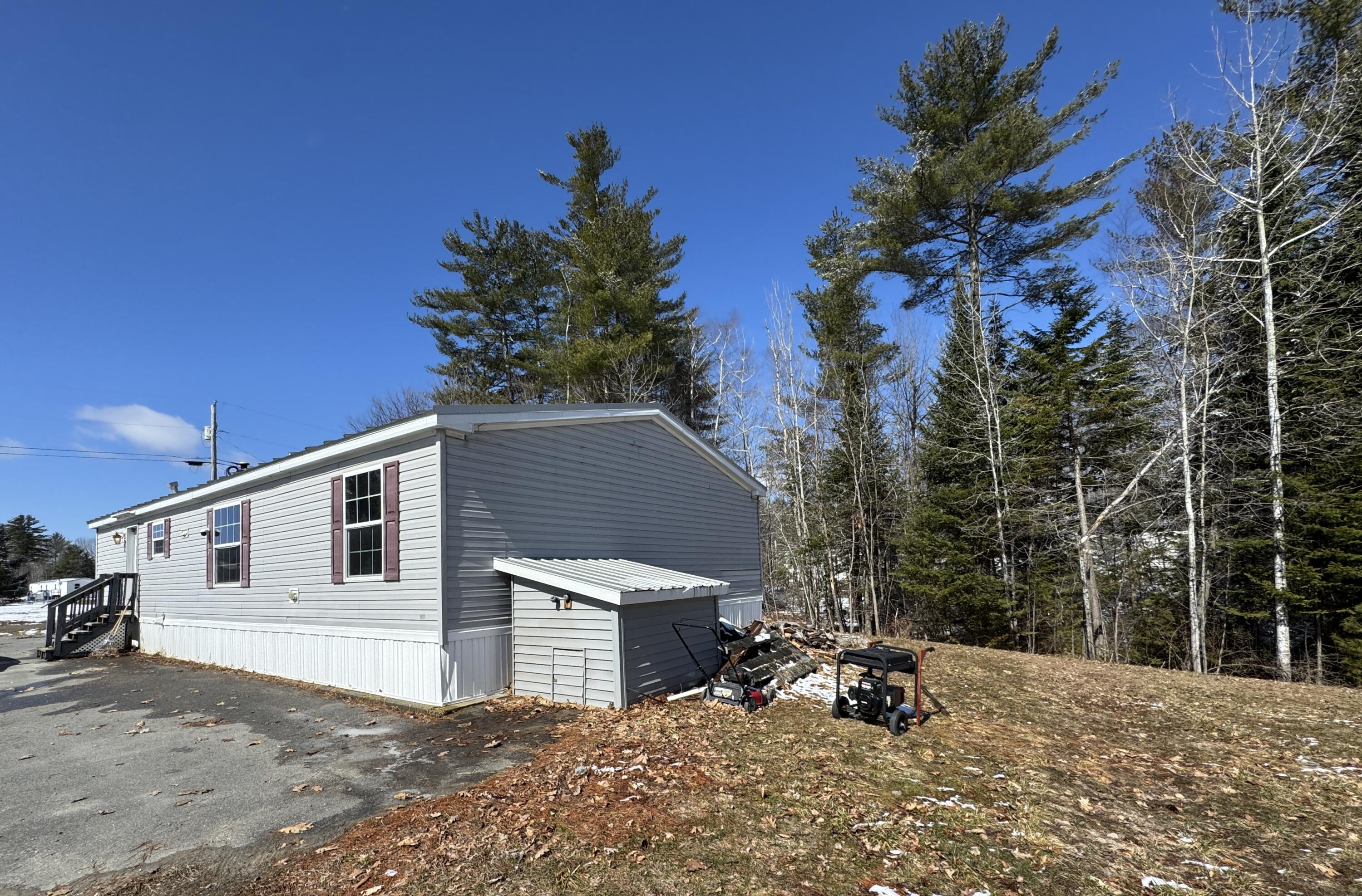 21 Hatto Farm Road Norridgewock, ME 04957 - Photo 34 of 36 Side View of Home