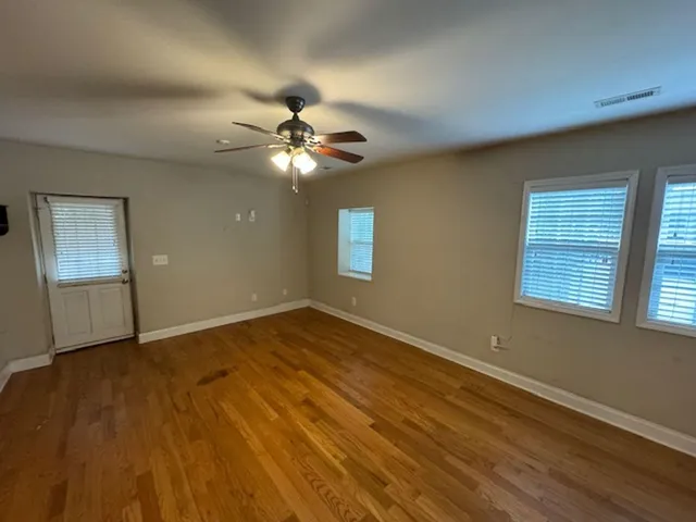 a view of an empty room with window