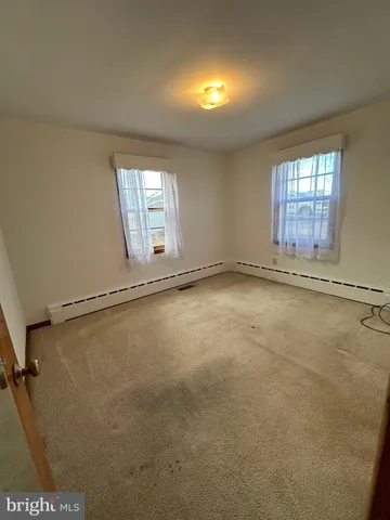 a view of a room with closet