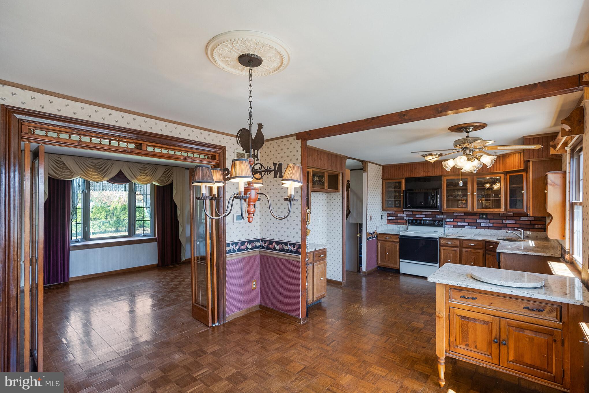 3605 Harvest Road Bensalem, PA 19020 - Photo 7 of 30 Dining Room into Kitchen