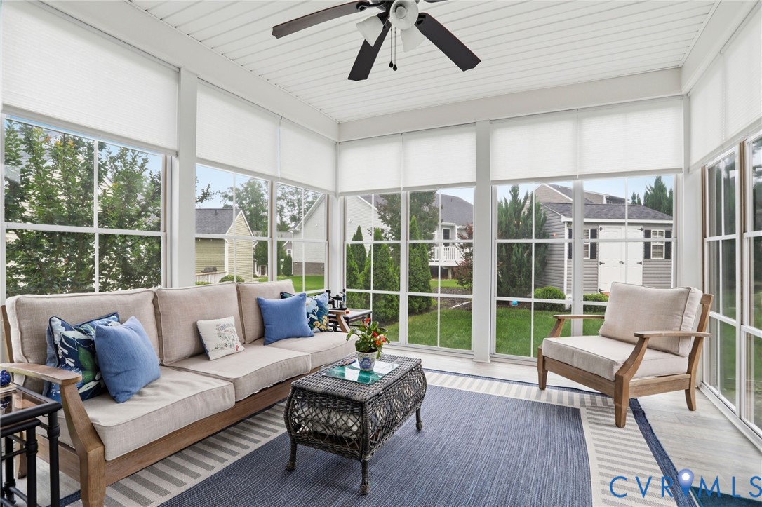 8907 Lavenham Loop Midlothian, VA 23112 - Photo 26 of 57 Conditioned four seasoned sun room