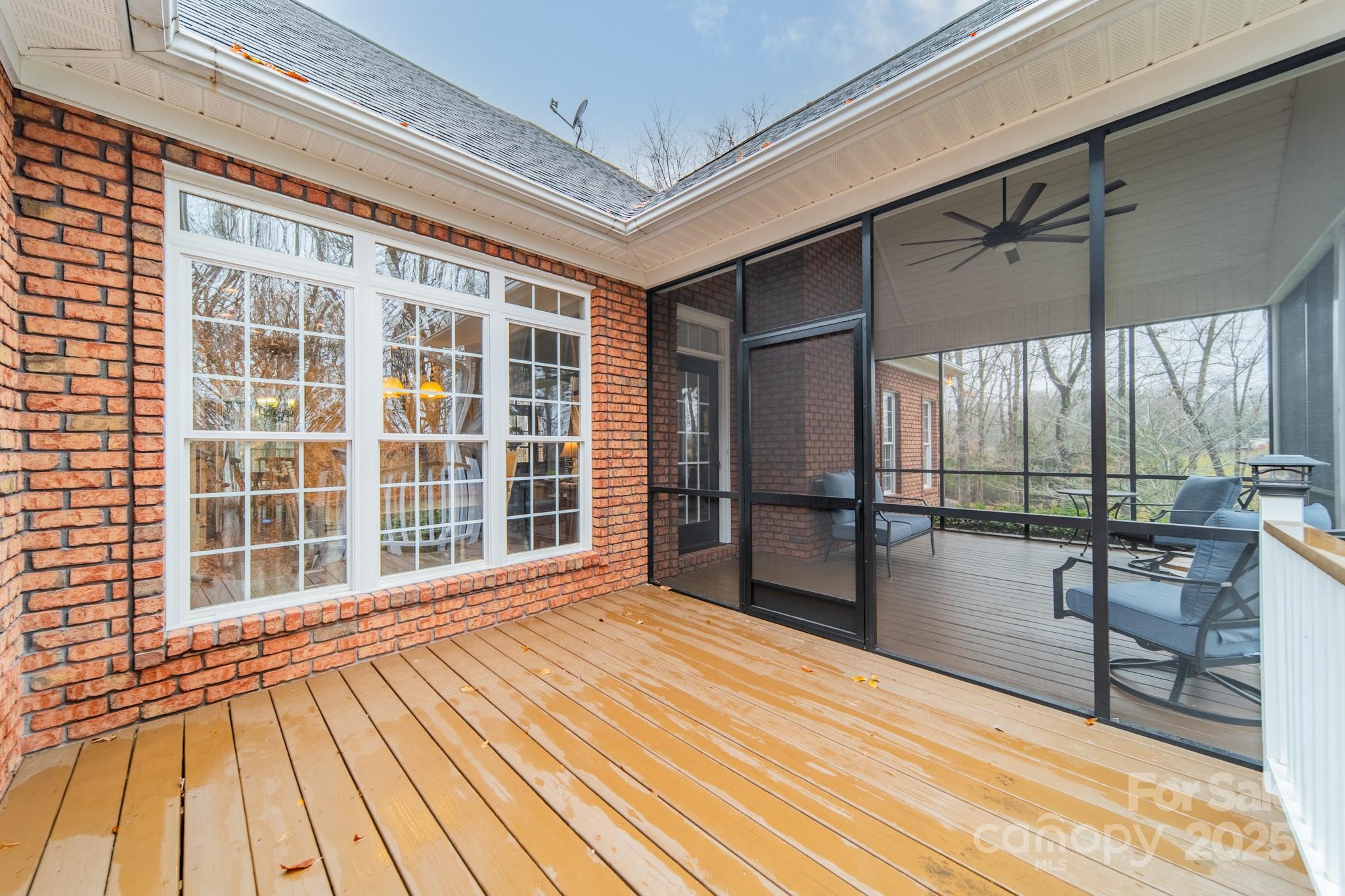 5201 Barrier Store Road Mount Pleasant, NC 28124 - Photo 26 of 46 a view of a balcony with wooden floor