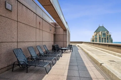 a view of buildings