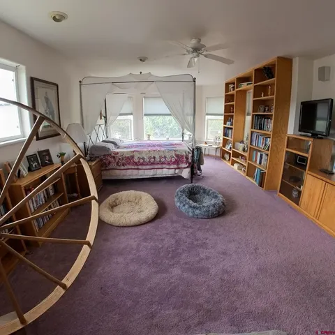 a view of a house with a yard and a large tree