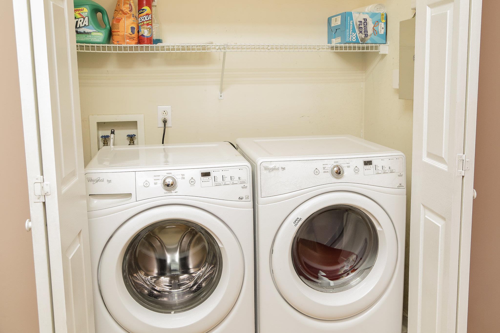 5301 Ridgefalls Way Antioch, TN 37013 - Photo 11 of 30 a utility room with dryer and washer