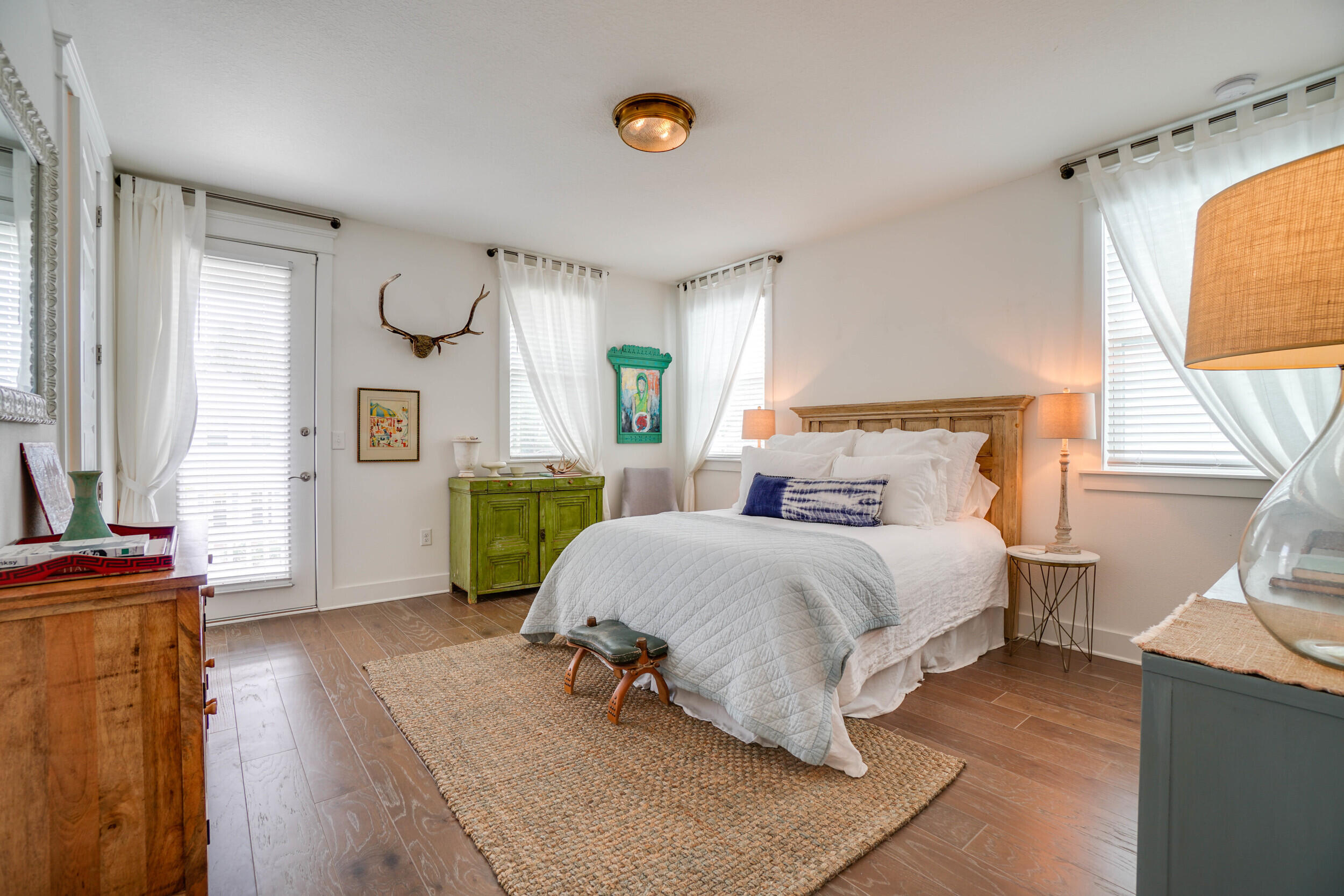 364 Grande Pointe Circle Inlet Beach, FL 32461 - Photo 11 of 26 a bedroom with a bed window and couch
