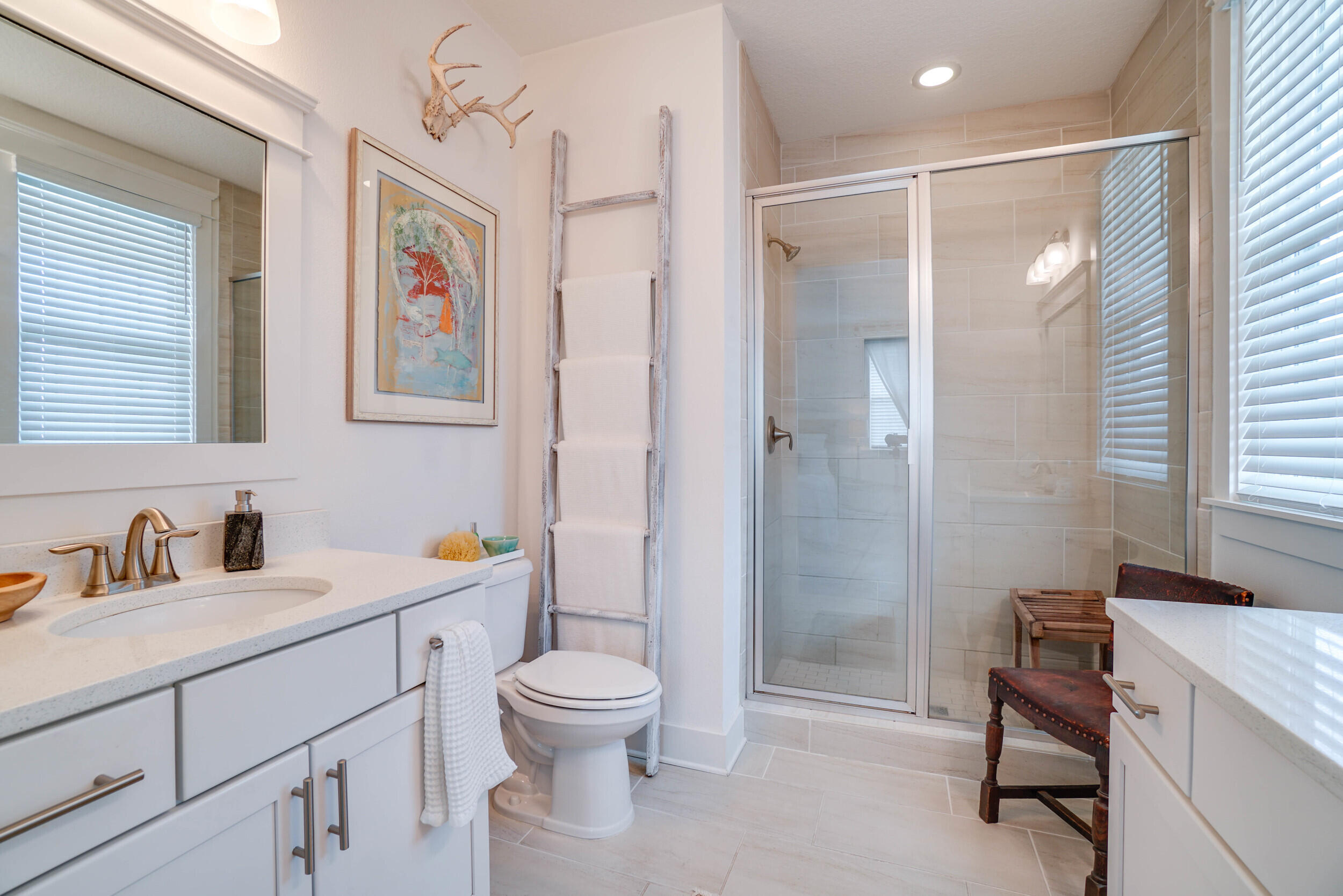 364 Grande Pointe Circle Inlet Beach, FL 32461 - Photo 12 of 26 a bathroom with a sink toilet and shower