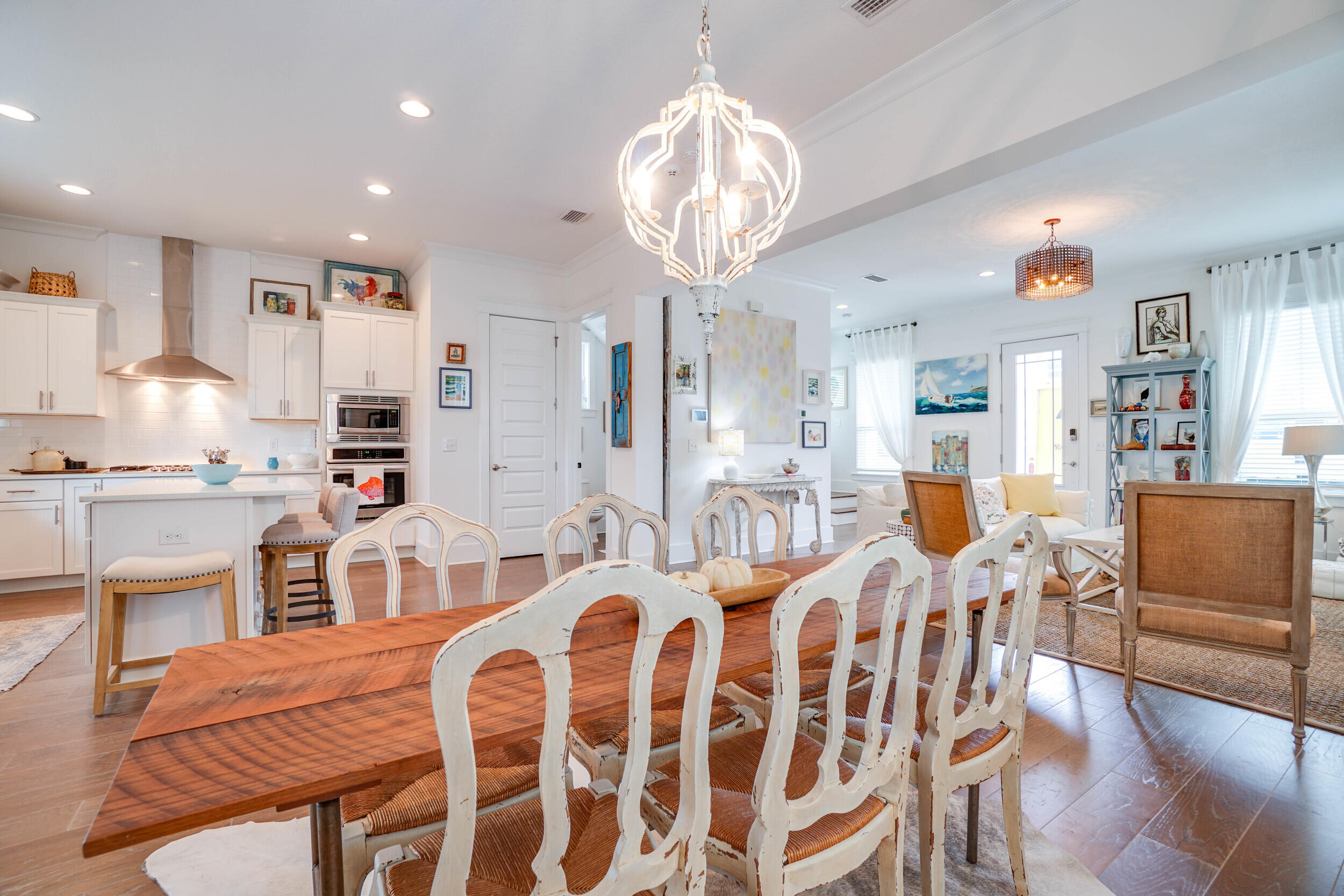 364 Grande Pointe Circle Inlet Beach, FL 32461 - Photo 7 of 26 a view of a dining room with furniture