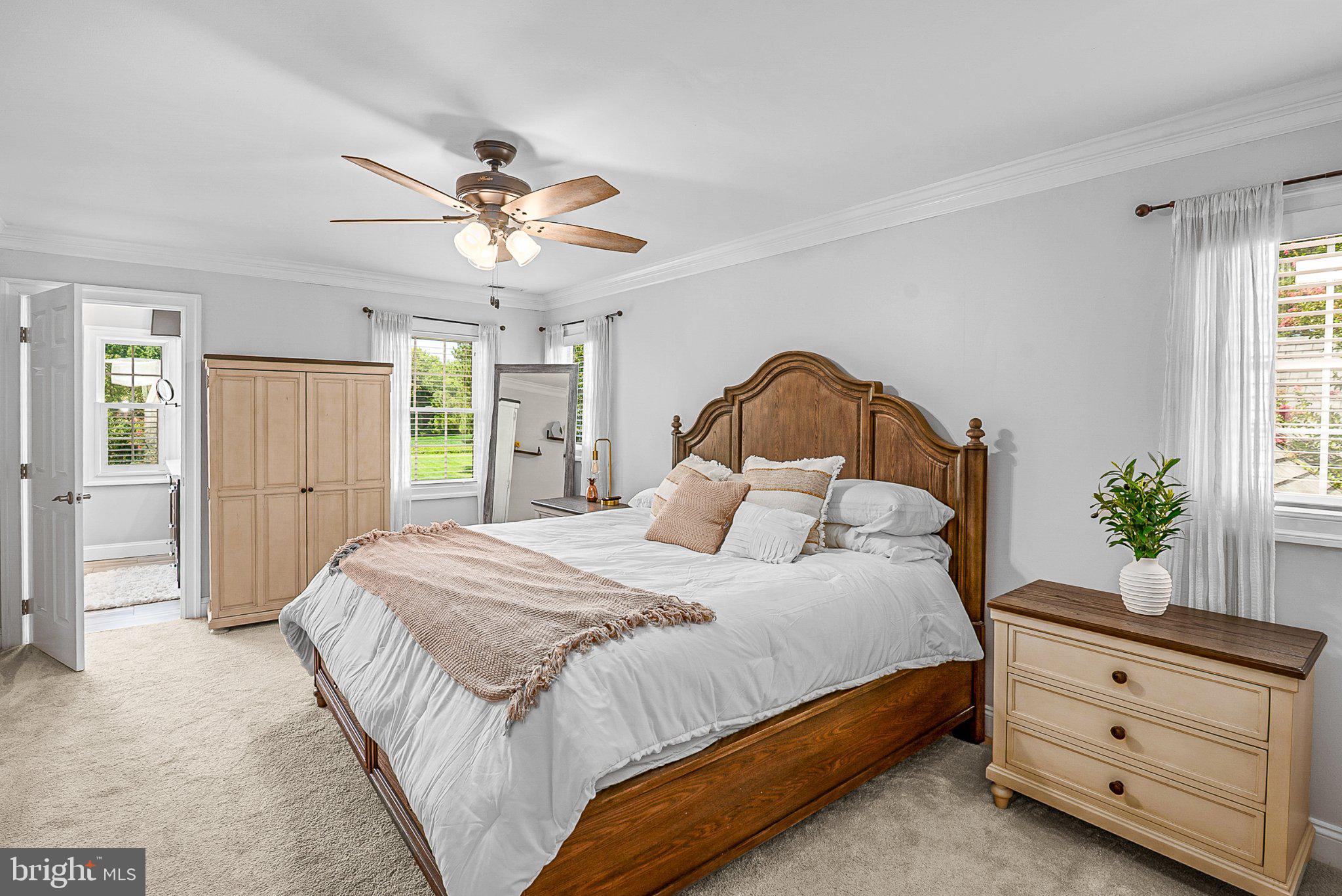 4401 Grove Road Trappe, MD 21673 - Photo 41 of 73 Serene bedroom with natural light.