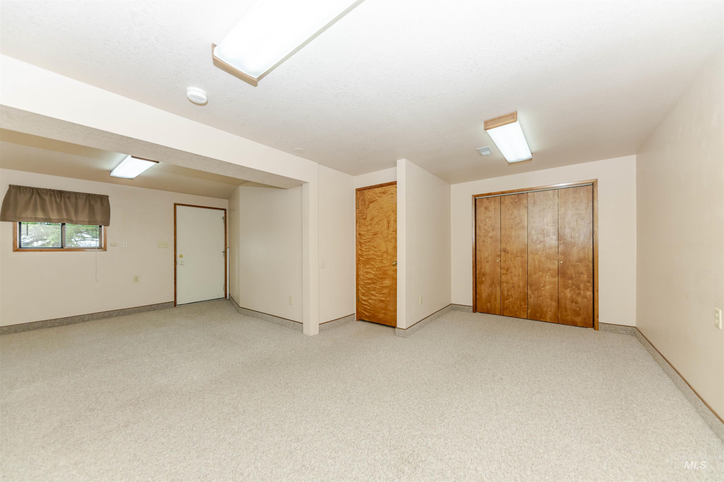 1316 29th Street Lewiston, ID 83501 - Photo 23 of 31 Large room in the basement with access to the backyard, with closet and carpet