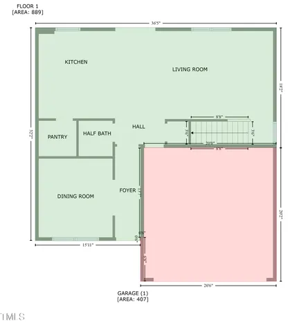 $299,999 | 132 Rockfall Way, Rocky Mount, NC 27803