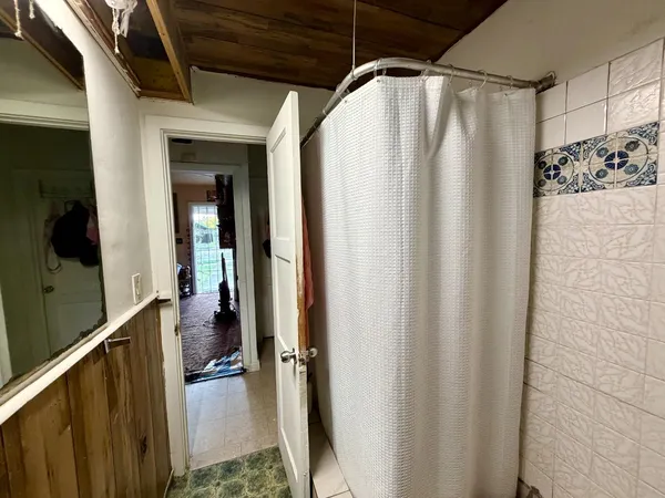 a view of a walk in closet