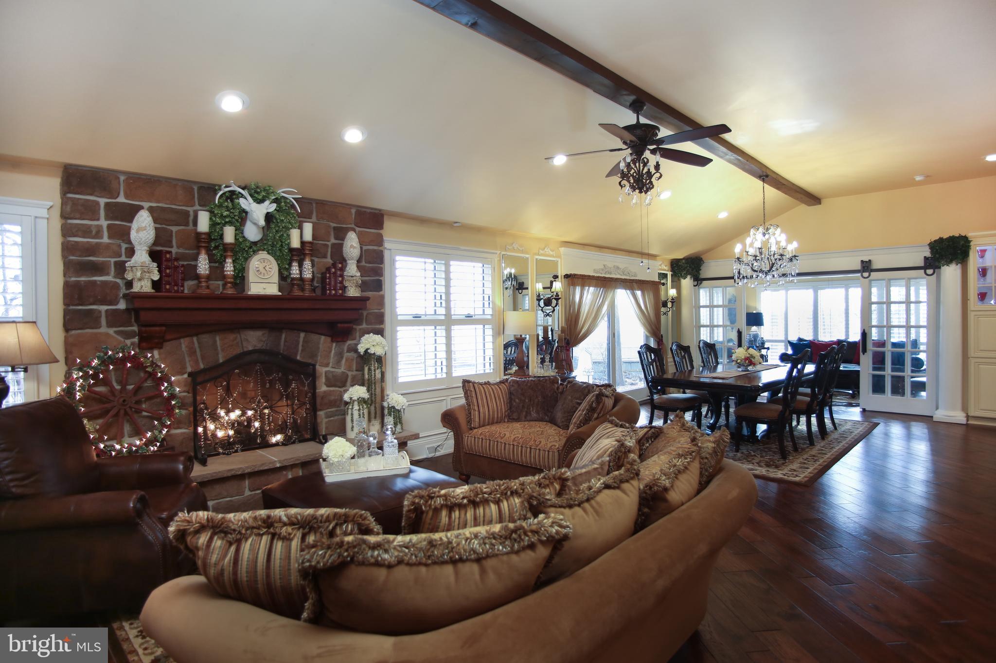 4861 Church Road Doylestown, PA 18902 - Photo 9 of 32 Open Concept Living Room