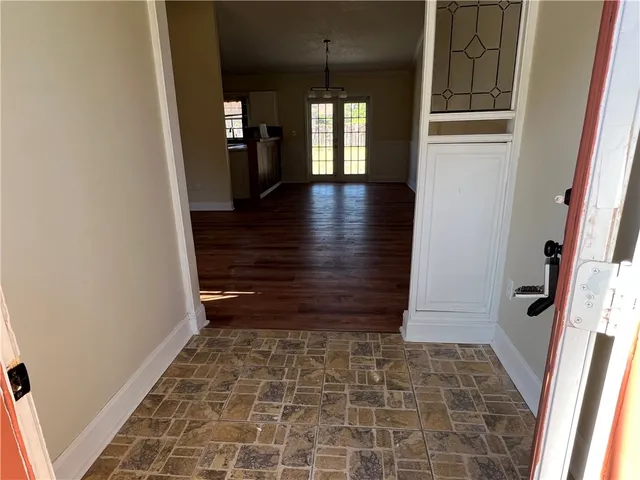 a view of an entryway