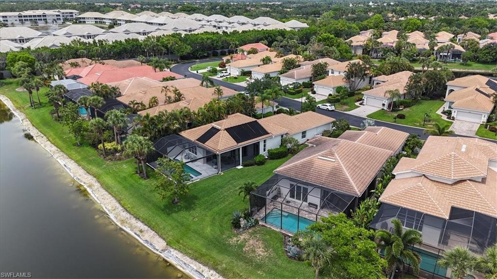 8541 Peppertree Way Naples, FL 34114 - Photo 38 of 41 an aerial view of residential houses with outdoor space and street view