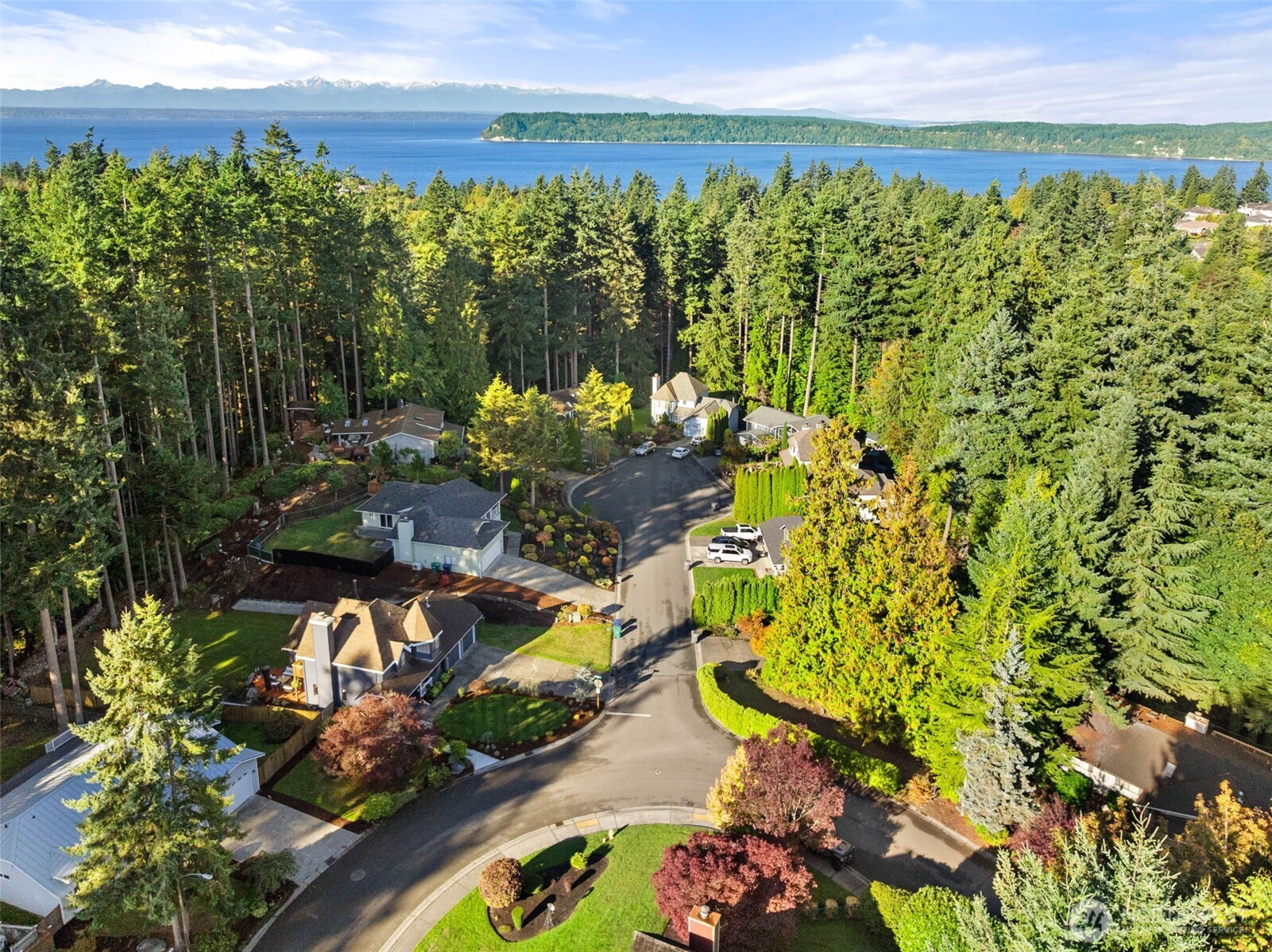 9630 50th Place West Mukilteo, WA 98275 - Photo 39 of 39 a view of a lake with a garden