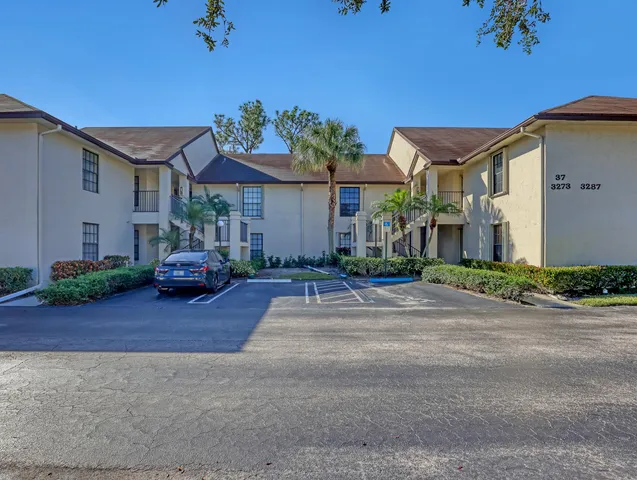 a view of a house with a patio