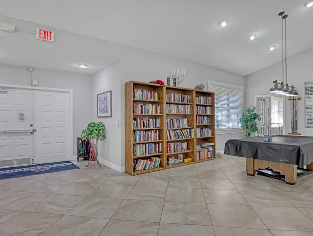 a view of a volley ball court