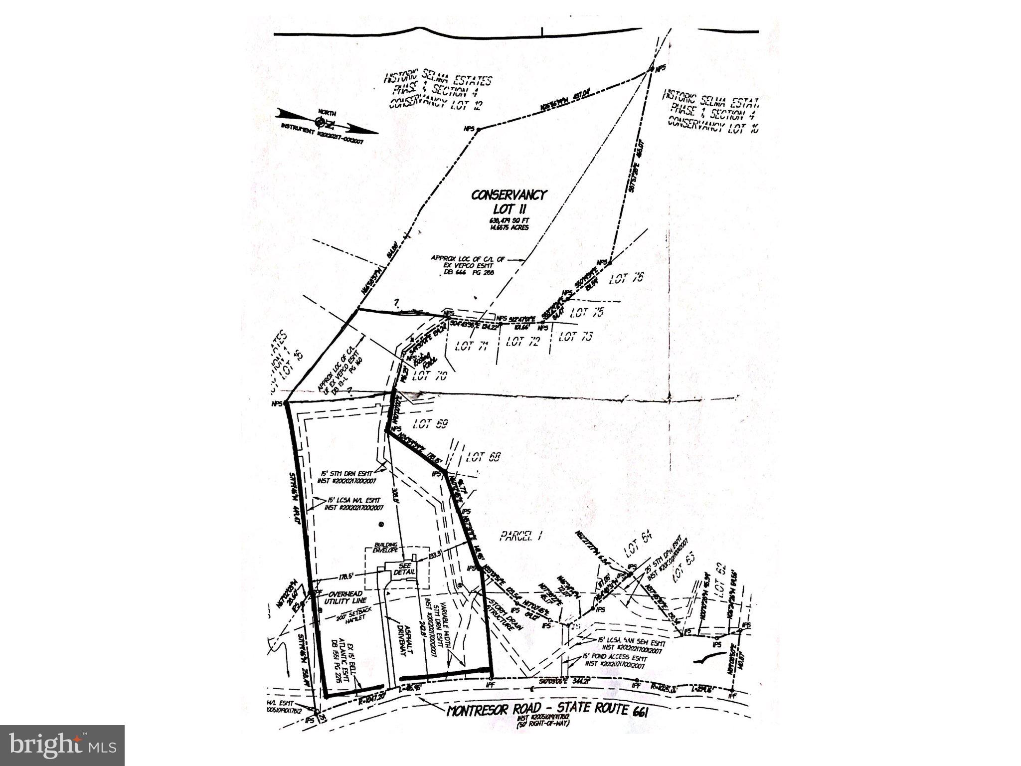 15547 Montresor Road Leesburg, VA 20176 - Photo 87 of 92 Recorded plat - Conservancy Lot 11, 14.66 acres