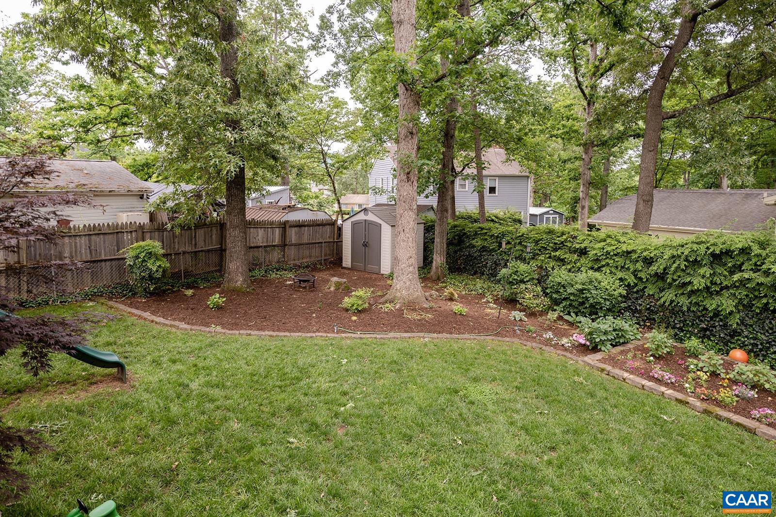 728 Shamrock Road Charlottesville, VA 22903 - Photo 32 of 35 a view of a house with a backyard
