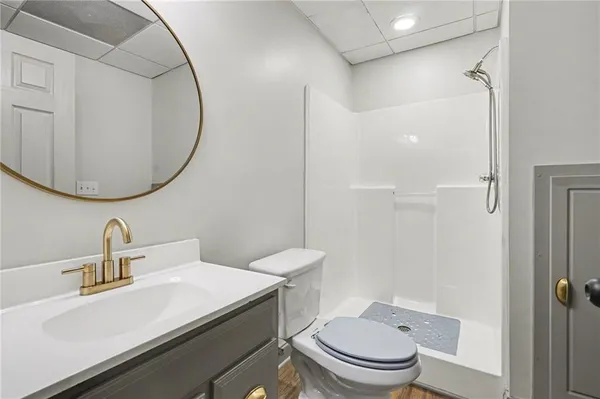 a view of empty room