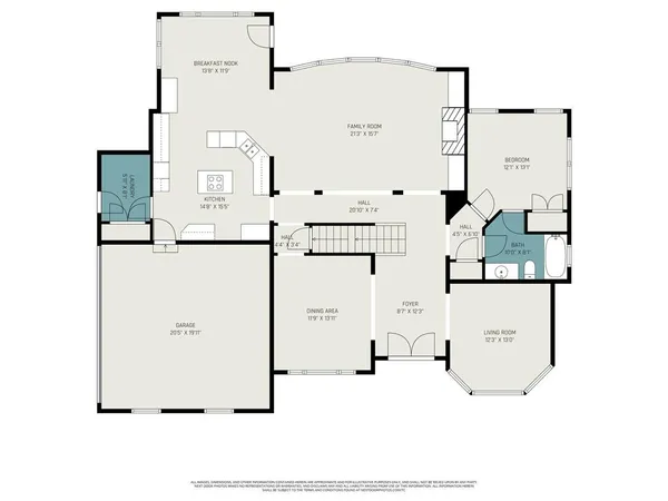 a picture of floor plan