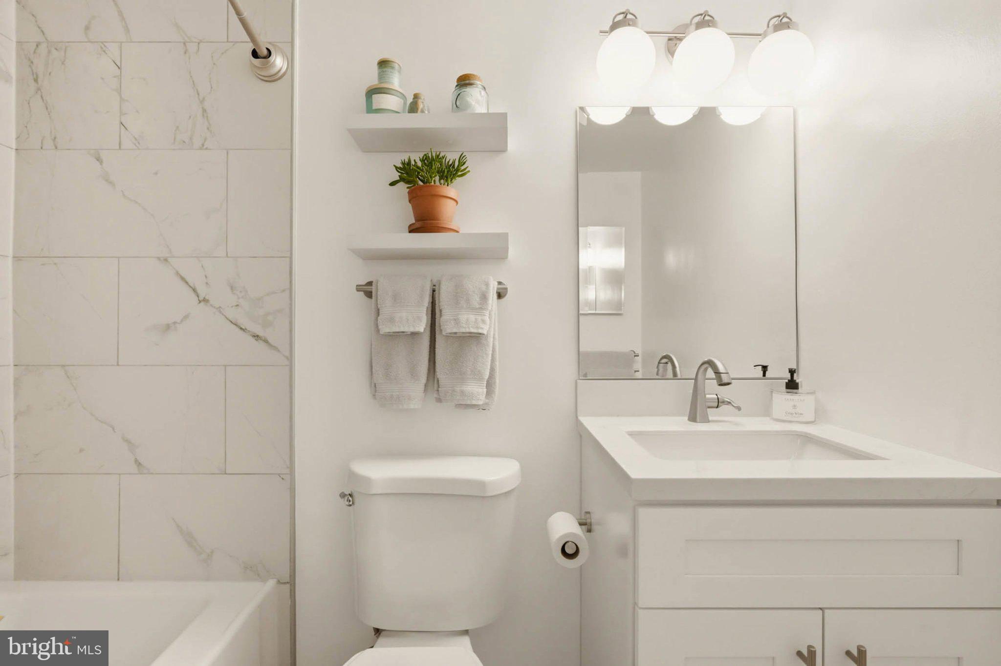 17816 Buehler Road, Unit 1B1 164 Olney, MD 20832 - Photo 17 of 29 Modern bathroom with sleek design.