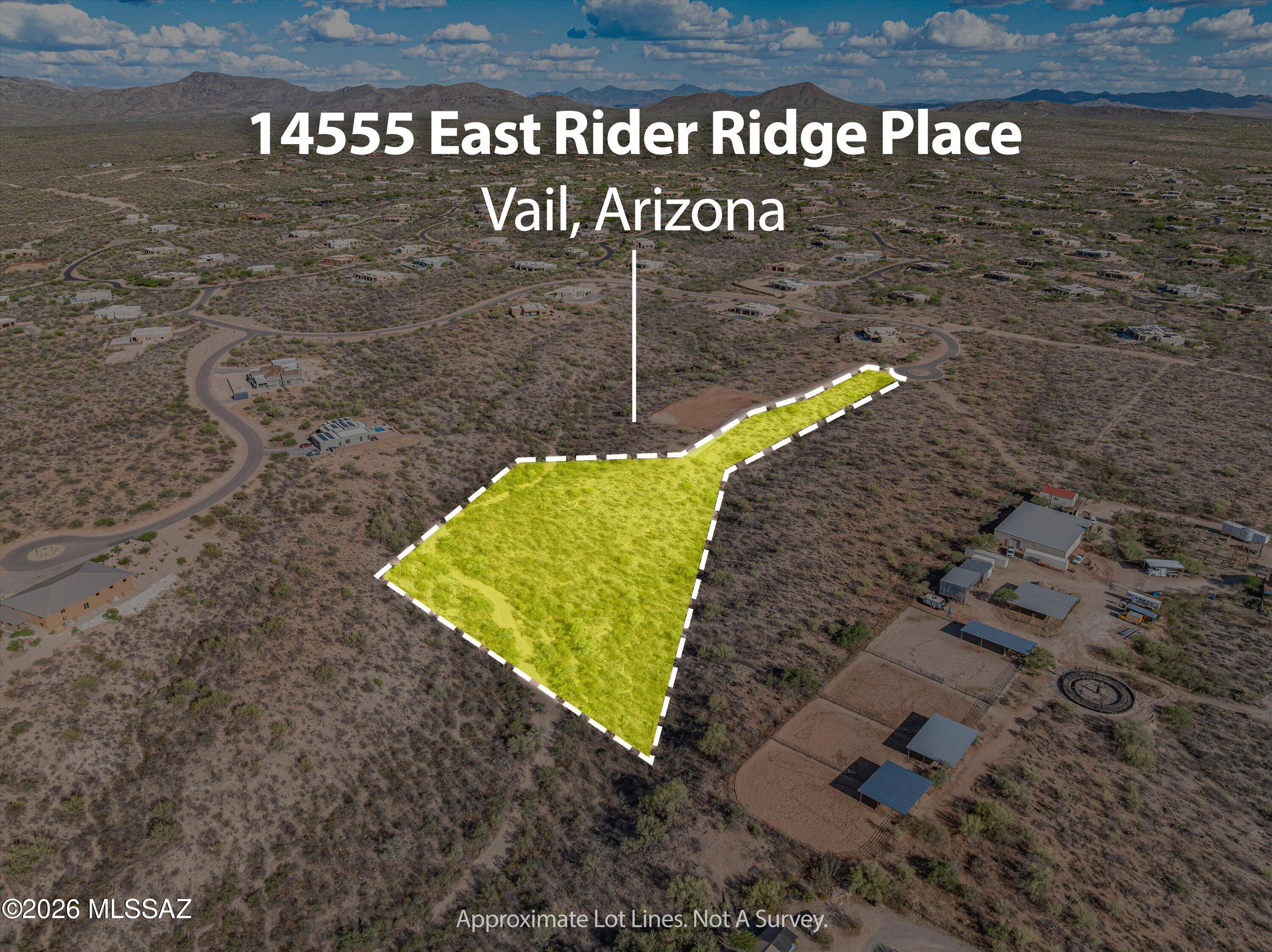 14555 East Rider Rdg Place, Unit L398 Vail, AZ 85641 - Photo 2 of 40 Driveway all ready in