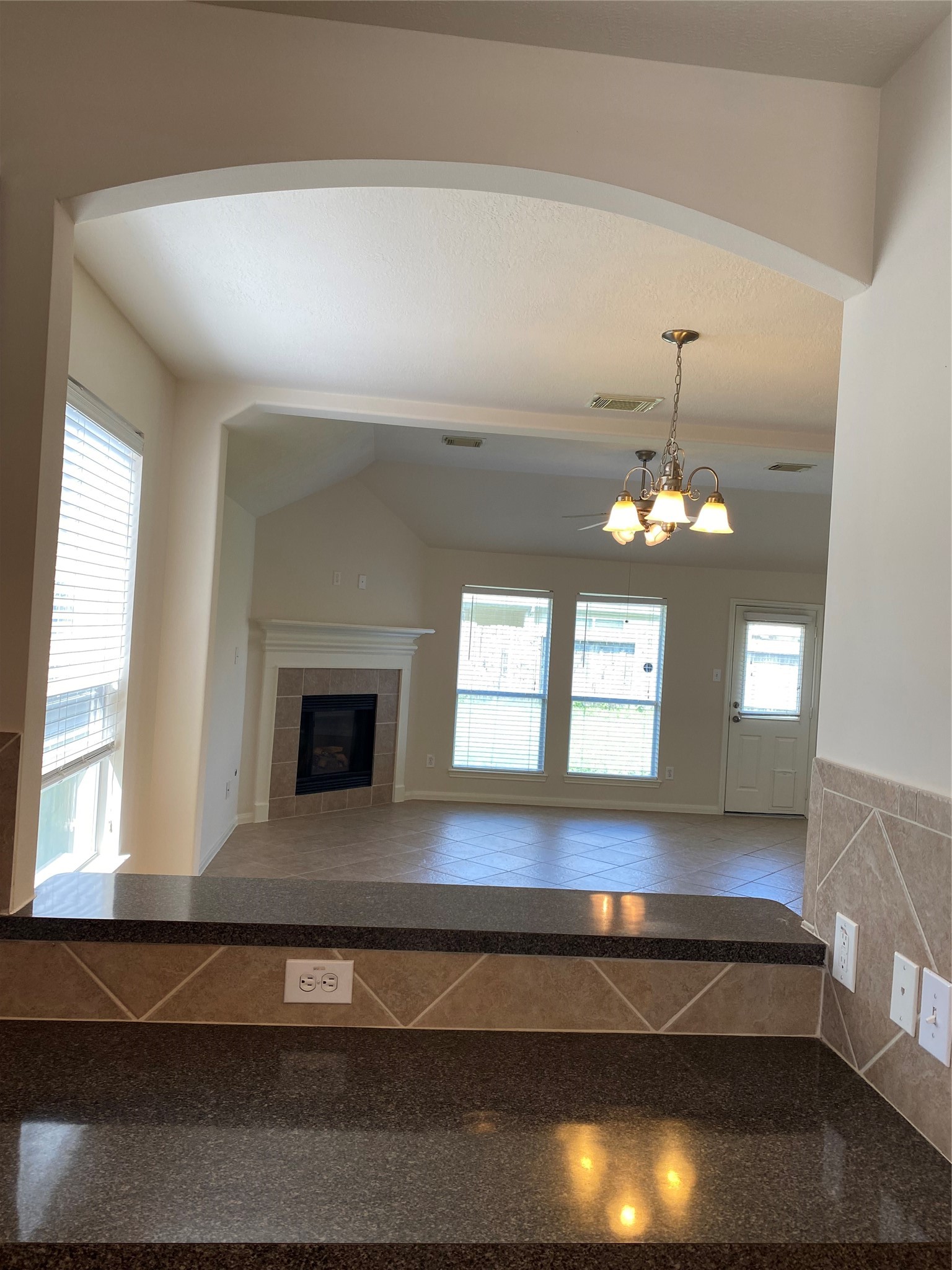 25119 Hazel Ranch Drive Katy, TX 77494 - Photo 7 of 18 Kitchen bar overlooks Dining room and Family room