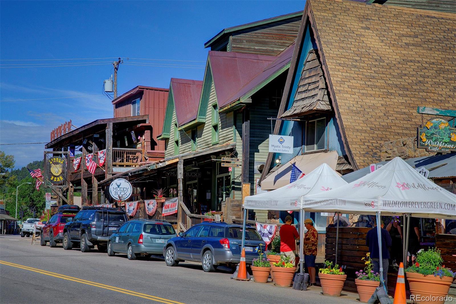 6855 Lynx Lair Road Evergreen, CO 80439 - Photo 11 of 14 a view of street with cars