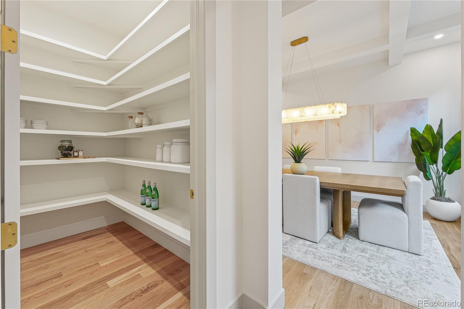 354 Cherry Street Denver, CO 80220 - Photo 23 of 44 a view of an entryway with wooden floor