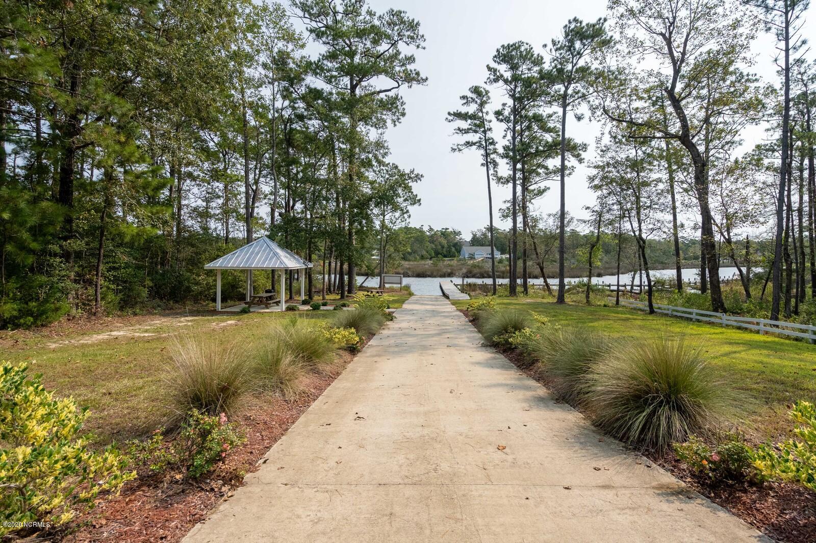 210 Gus Horne Road Holly Ridge, NC 28445 - Photo 8 of 13 Community Boat Ramp