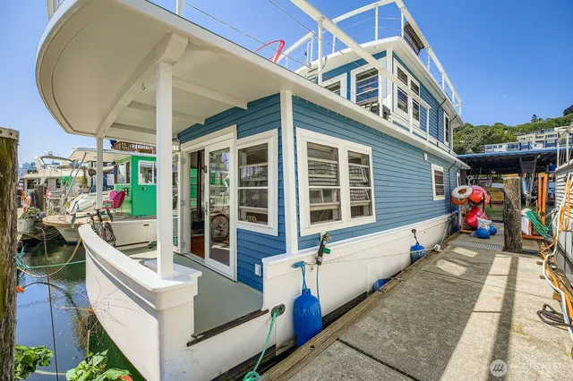 a view of a house with a patio