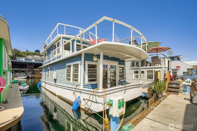 a front view of a house with balcony