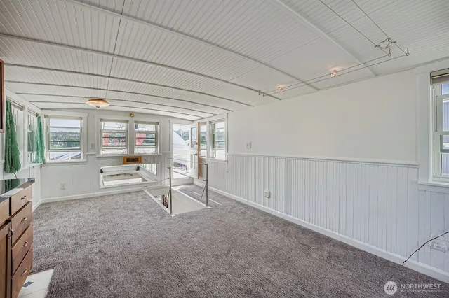 a room with natural light