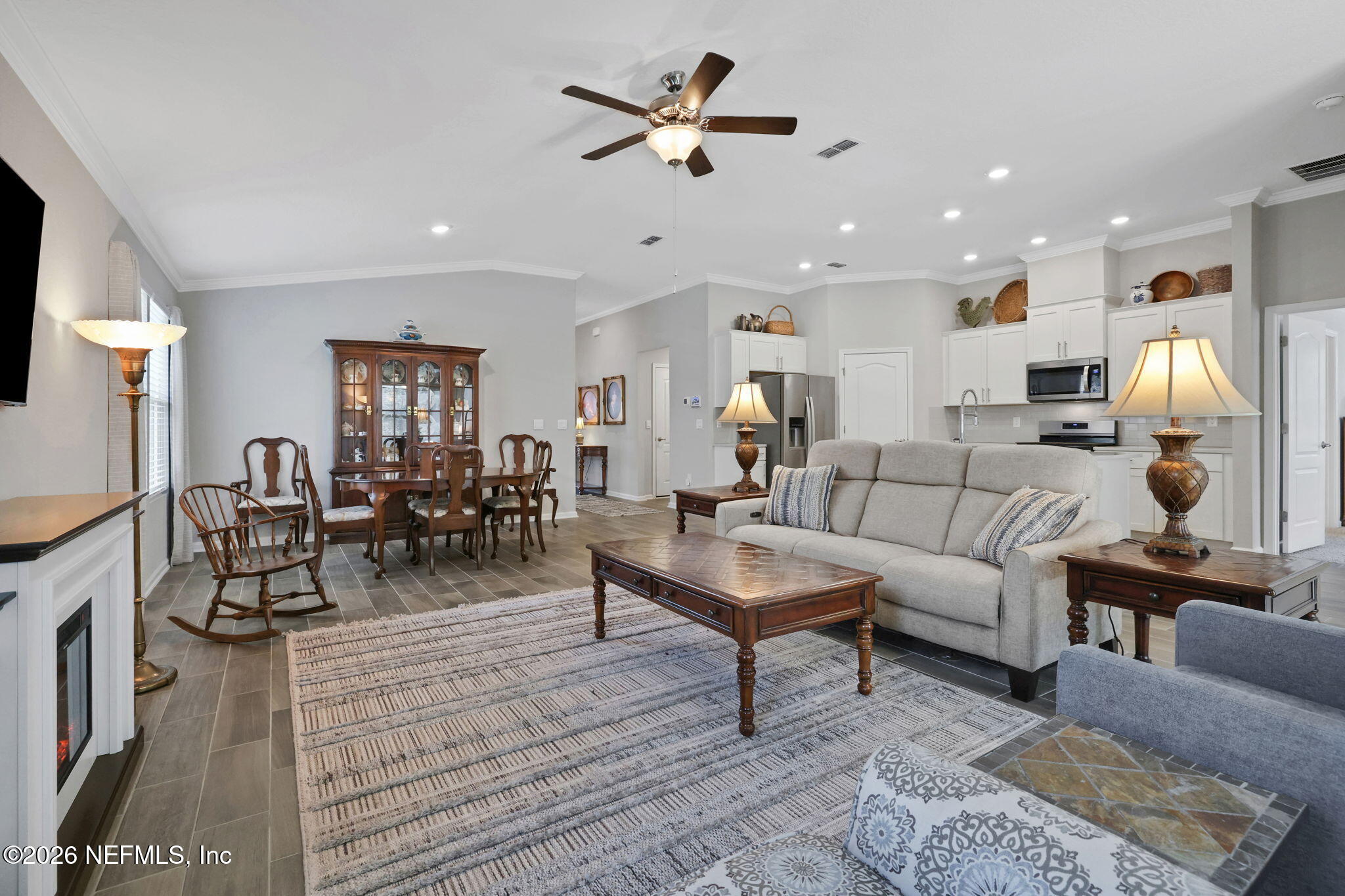 84 Cardinal Branch Lane St. Augustine, FL 32095 - Photo 16 of 45 a living room with furniture and wooden floor