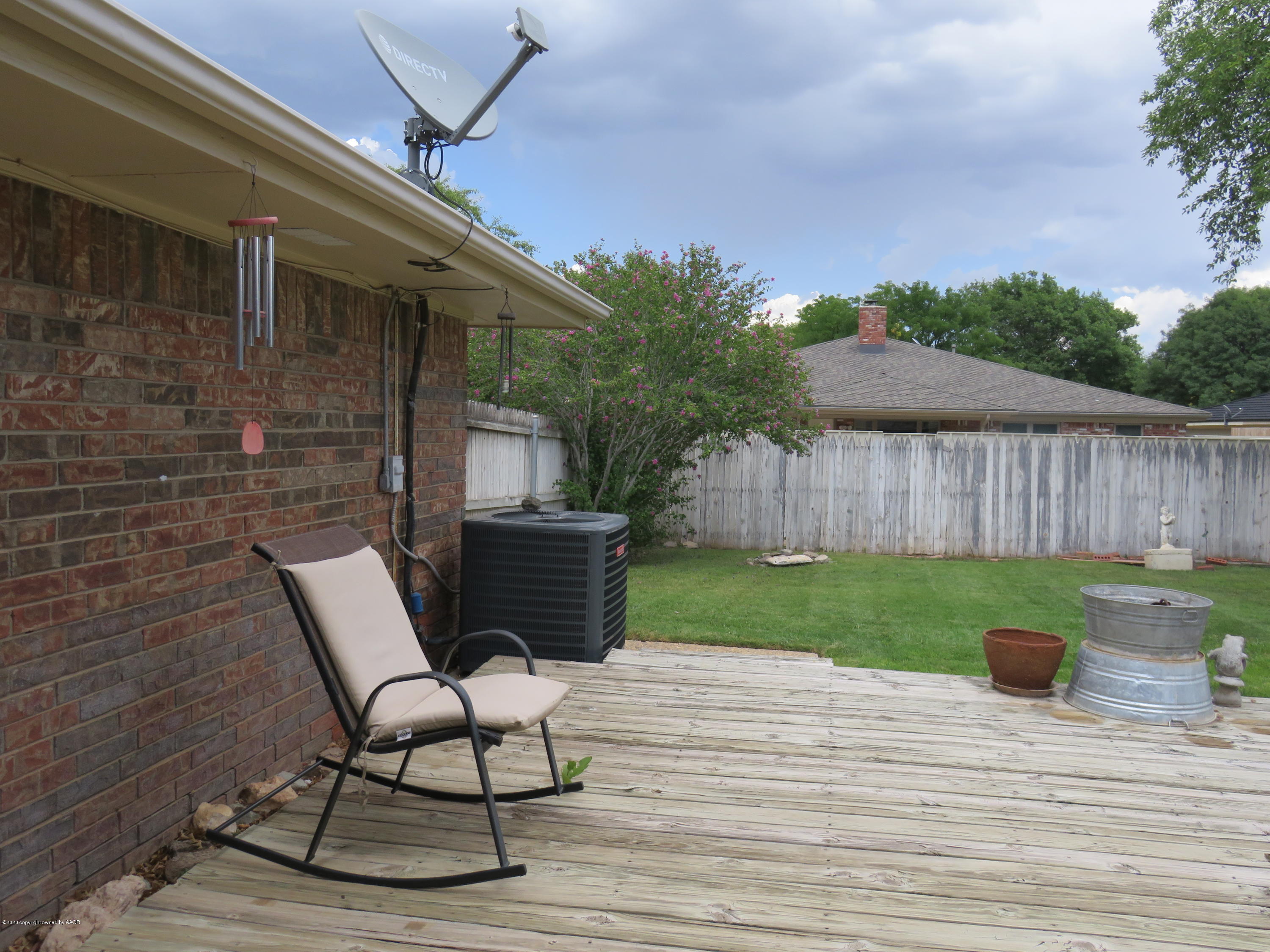 3701 Rutson Drive Amarillo, TX 79109 - Photo 4 of 44 Back Deck