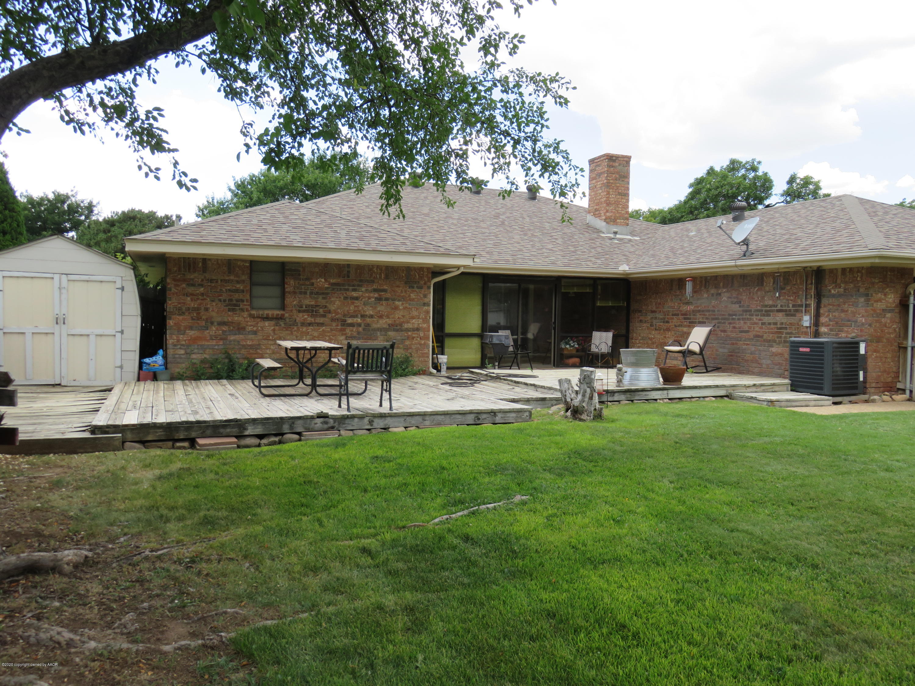 3701 Rutson Drive Amarillo, TX 79109 - Photo 5 of 44 Back of House