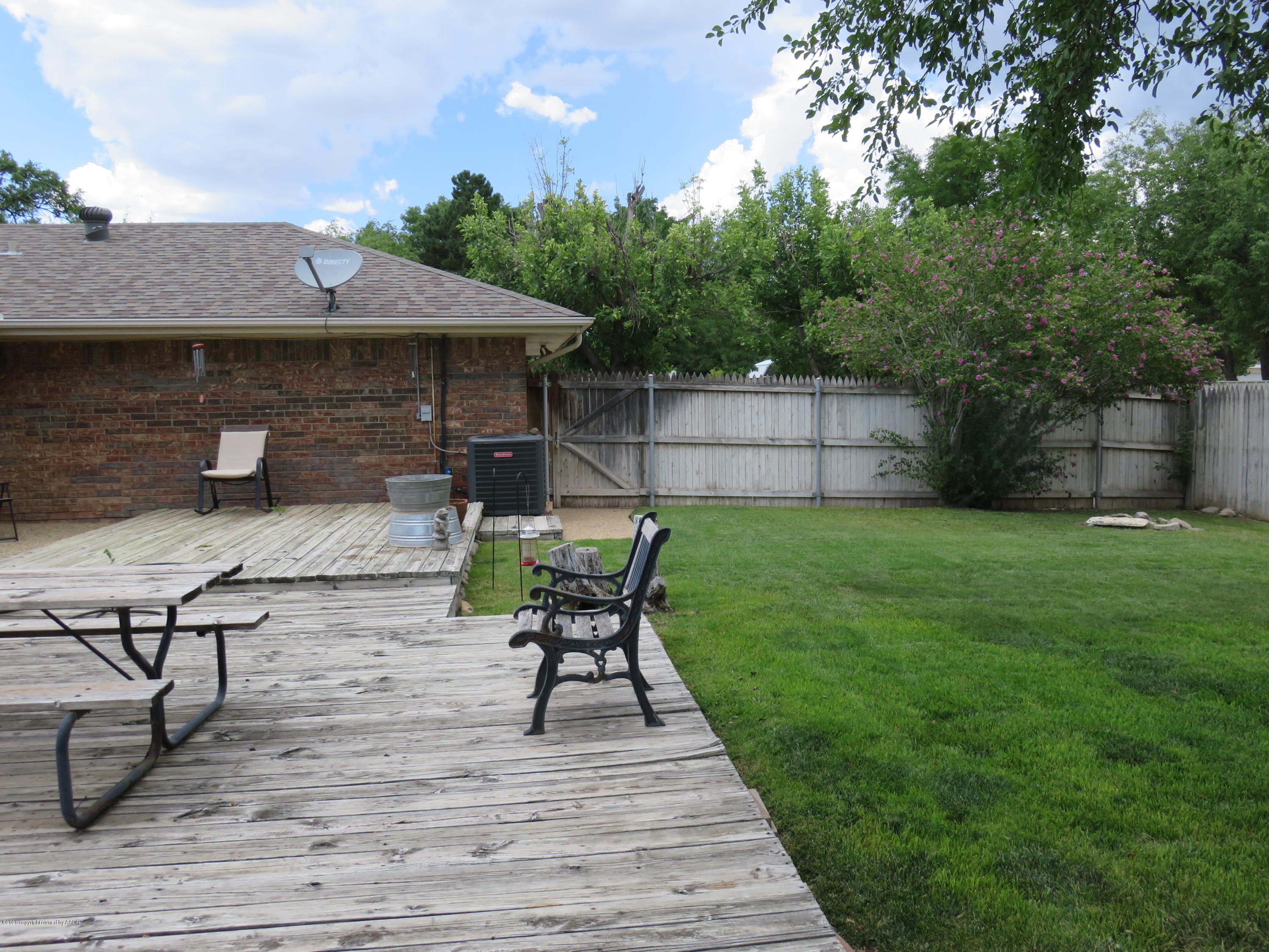 3701 Rutson Drive Amarillo, TX 79109 - Photo 6 of 44 Backyard