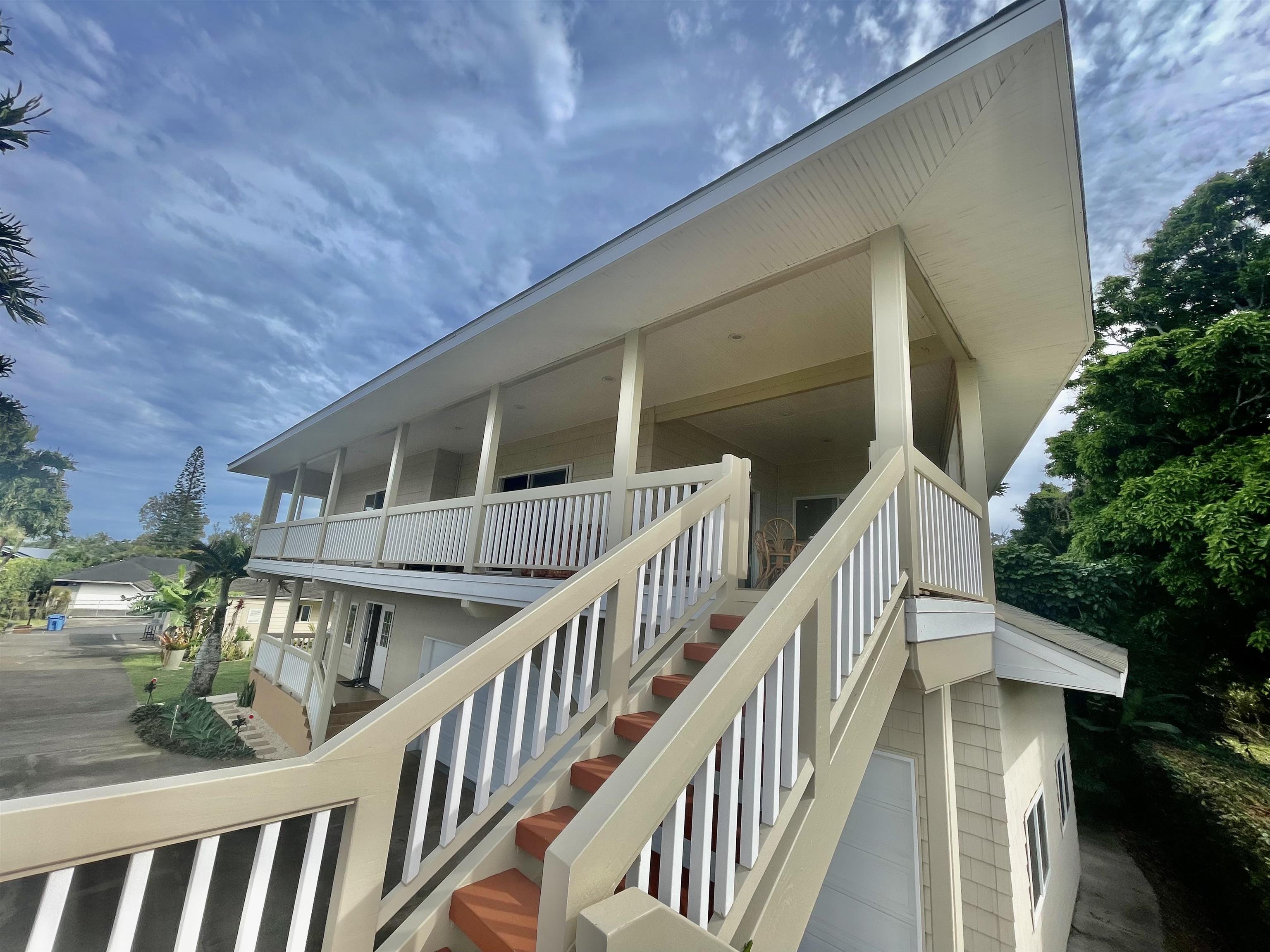 22 Hale Lio Place Haiku, HI 96708 - Photo 28 of 50 a view of staircase with railing and white walls