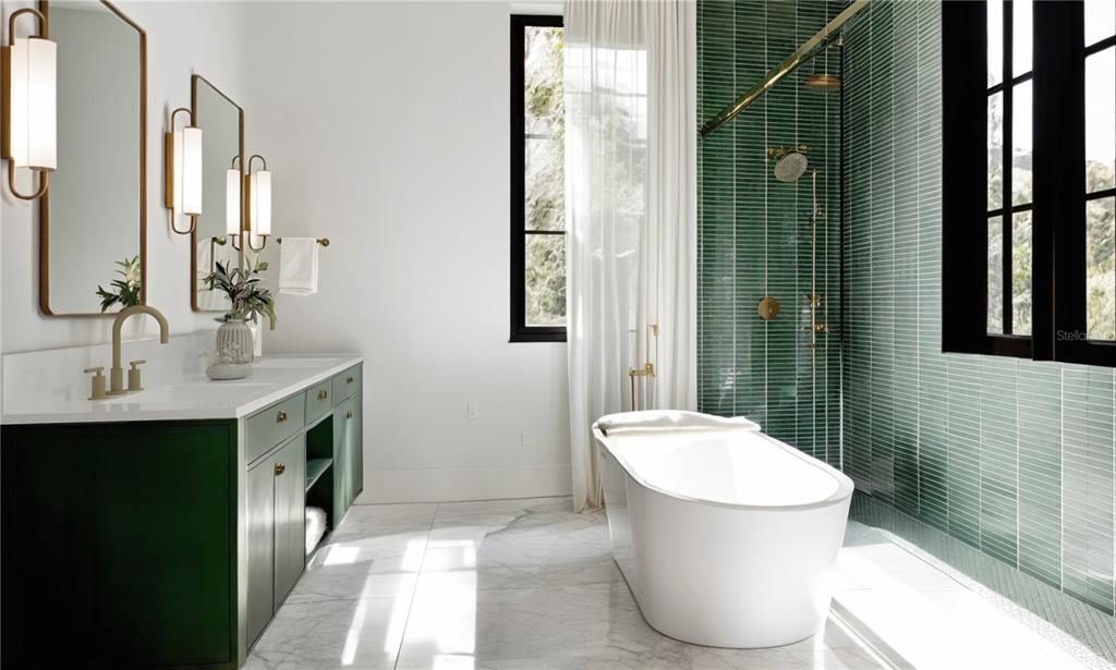 185 Sylvan Boulevard Winter Park, FL 32789 - Photo 5 of 10 a bathroom with a toilet sink and mirror