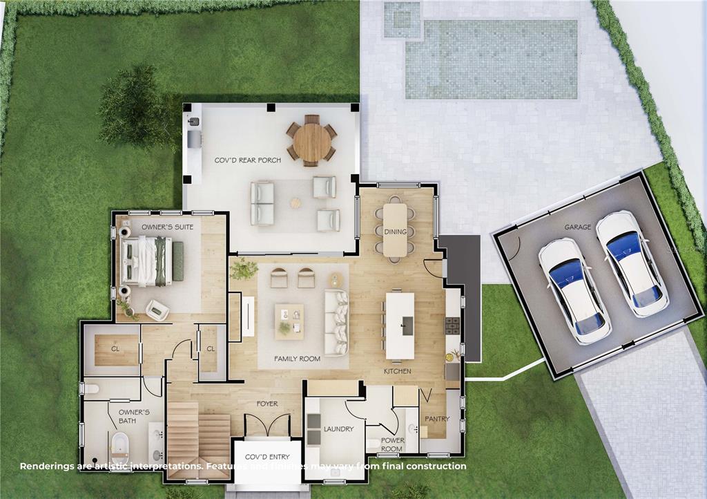 185 Sylvan Boulevard Winter Park, FL 32789 - Photo 7 of 10 with aerial view of residential house with outdoor space and parking